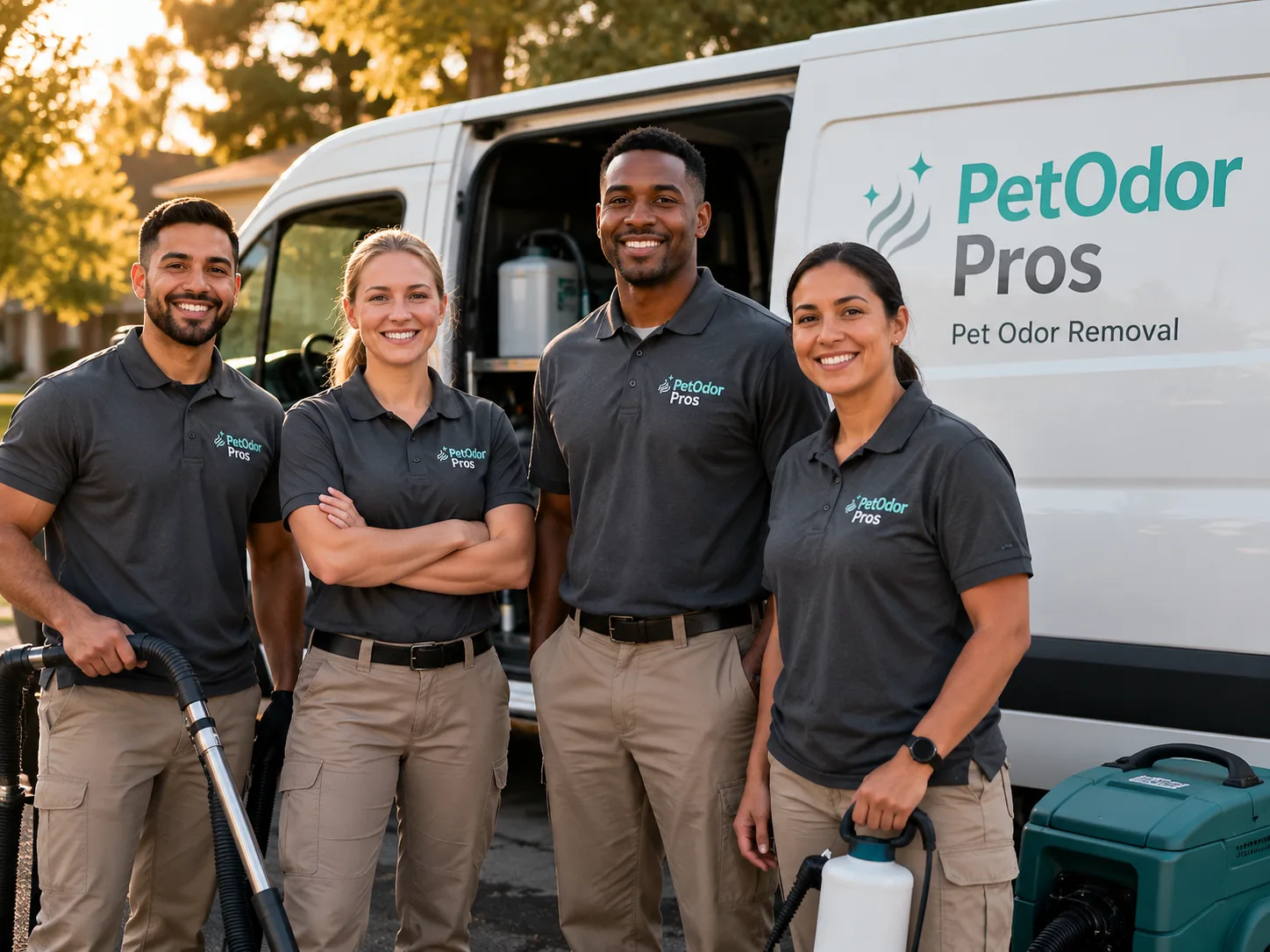Pet Odor Removal team serving Stafford, TX